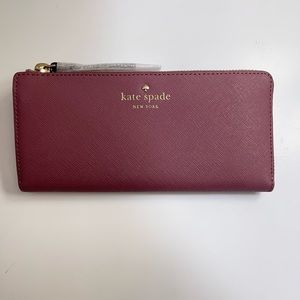 NWT Kate Spade Zip-around Wallet